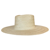 Herringbone Straw Hat - Neutrals