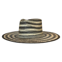 Herringbone Straw Hat - Neutrals