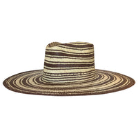Herringbone Straw Hat - Neutrals