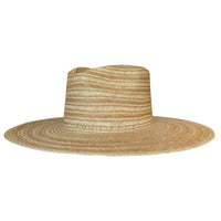 Herringbone Straw Hat - Neutrals