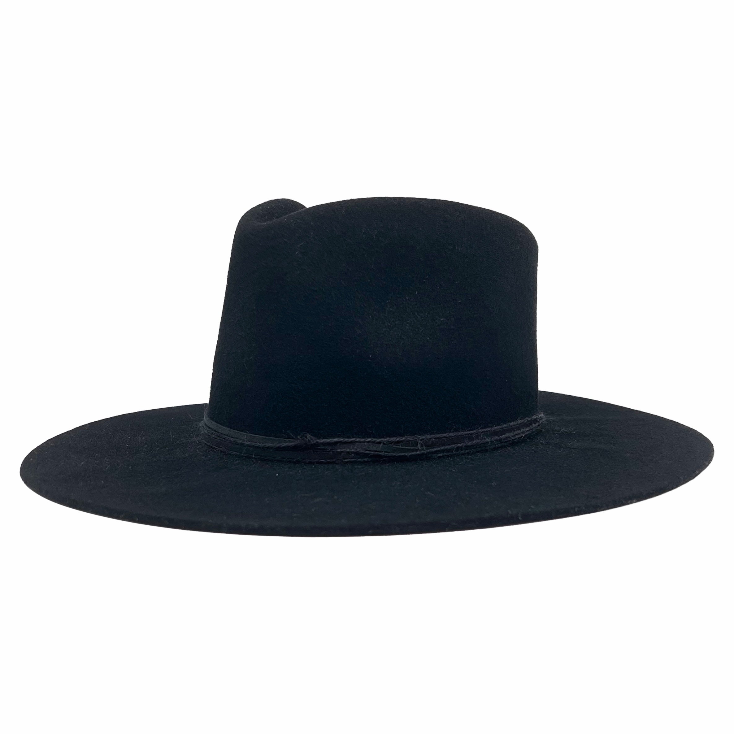 Teressa Foglia Custom Black Felt Hat kylerichards18 wearing a stunning forest green hat from our  main image 3