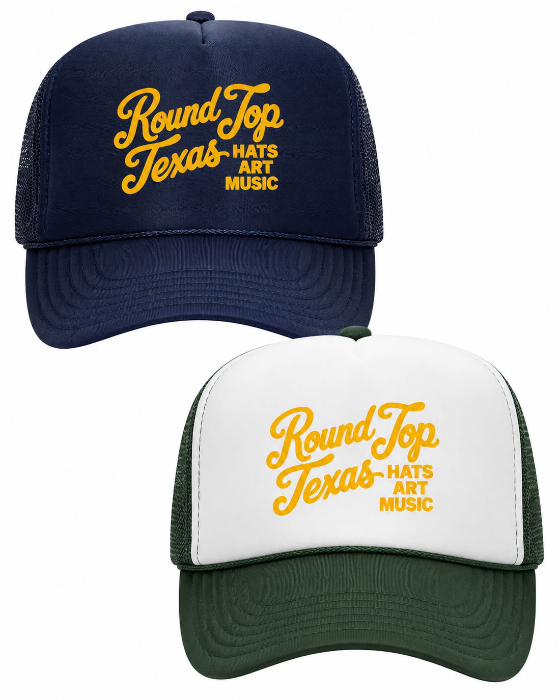 Texas Hats Art Music Trucker Hat