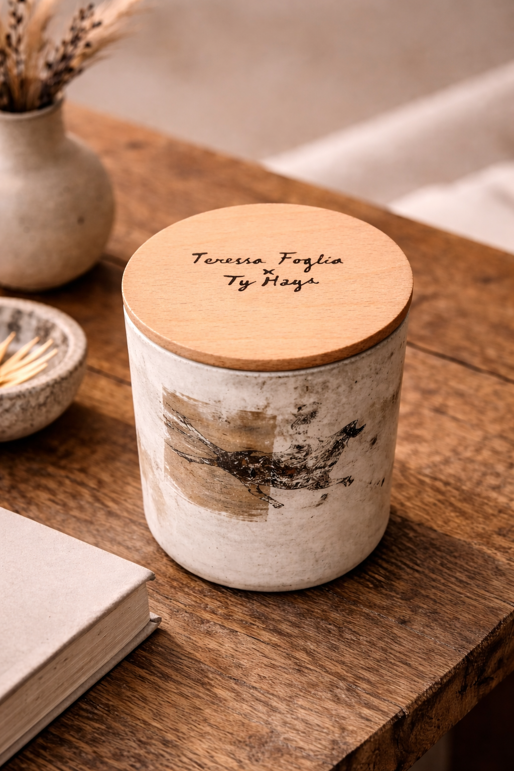 Teressa Foglia & Ty Hays Candle