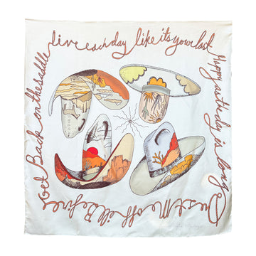 Hats Western Silk Scarf