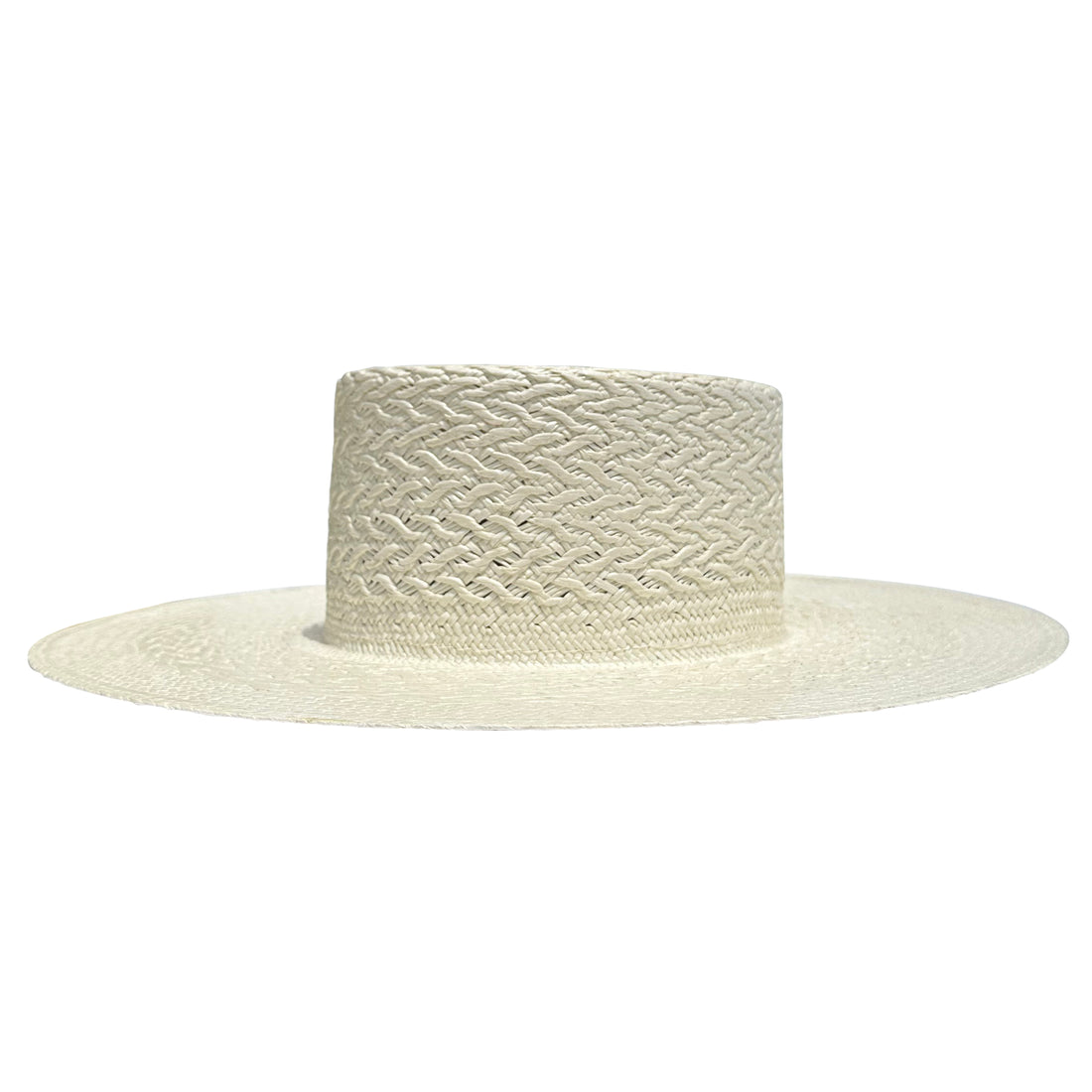 Straw Hat - Braided Weave