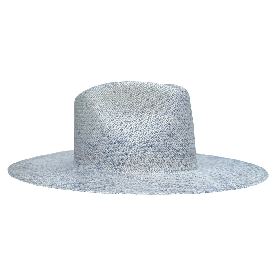 Hand Dyed Indigo Straw Hat