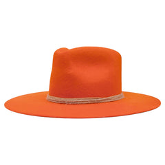 Orange Wool Felt