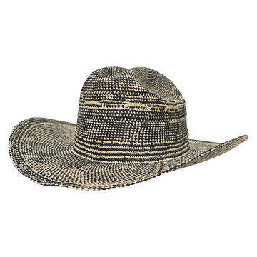 Western Straw Hat - Patterned