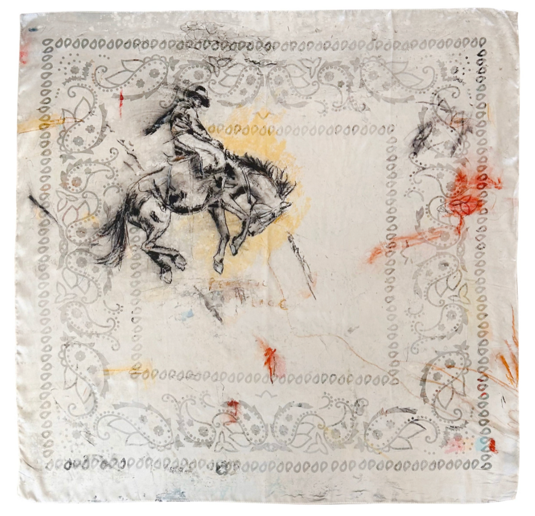 Western Silk Scarf