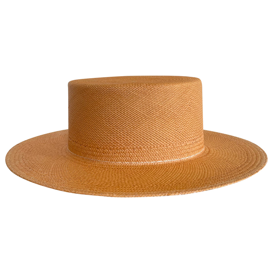 Orange Bolero Straw Hat