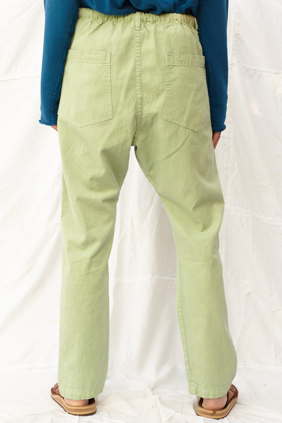 Almond Twill Cloud Dye Pants