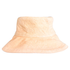 Hand Dyed Orange Bucket Hat